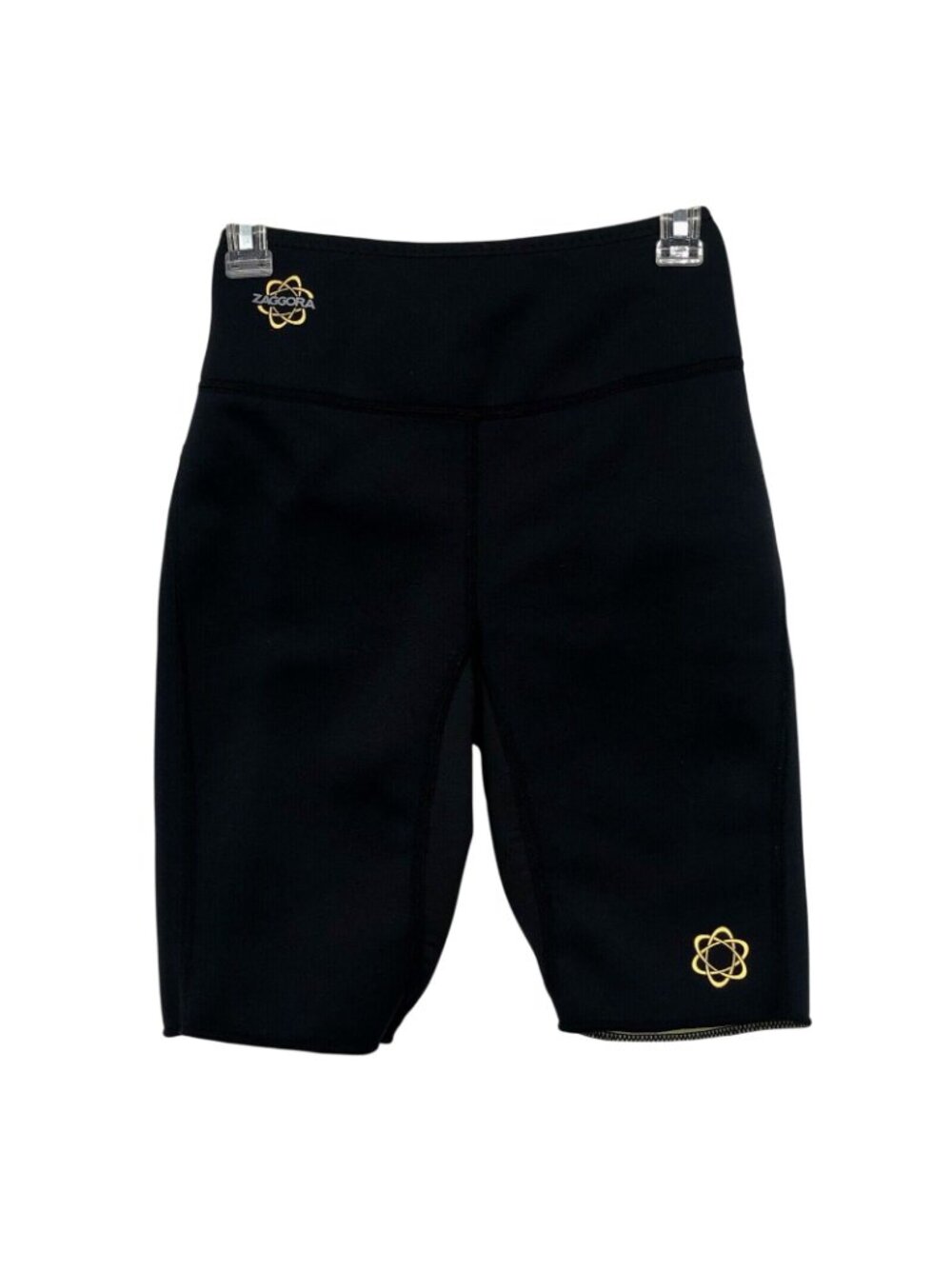Zaggora Hotwear Activewear Set Womens Small Black Shorts Top Celu-Lite Used - Picture 5 of 16